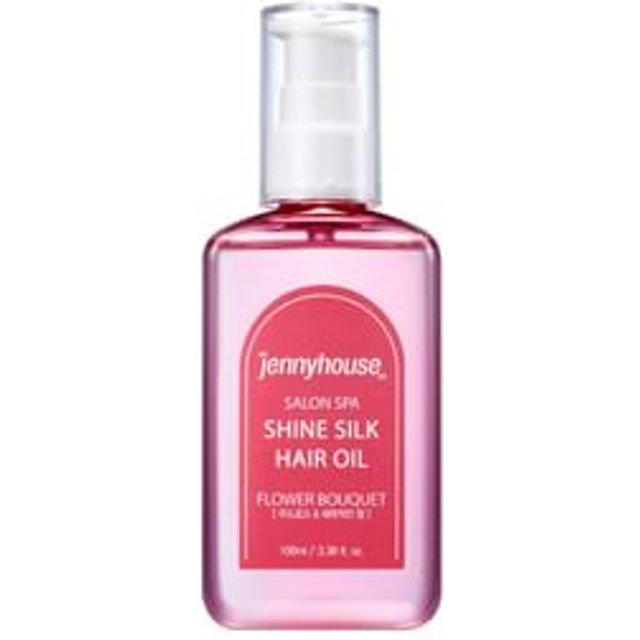 jenny house - Salon Spa Shine Silk Hair Oil - 2 Types Flower Bouquet