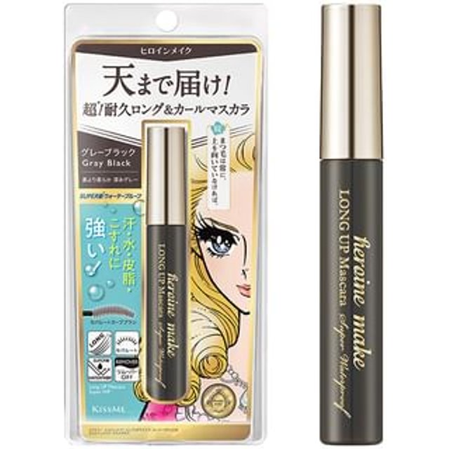 ISEHAN - Kiss Me Heroine Make Long Up Mascara Super Waterproof 03 Gray Black