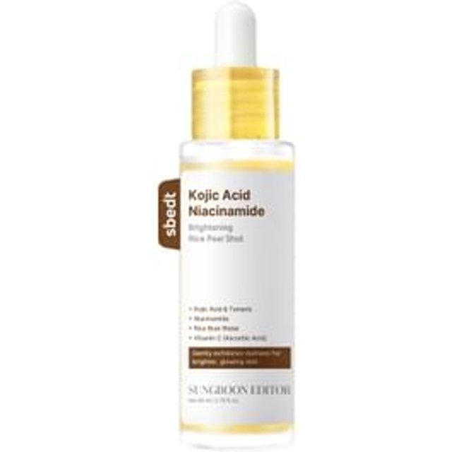 SUNGBOON EDITOR - Kojic Acid Niacinamide Brightening Rice Peel Shot 80ml