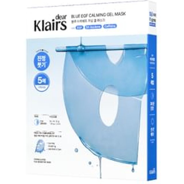 Dear, Klairs - Blue EGF Calming Gel Mask Set 30g x 5 sheets