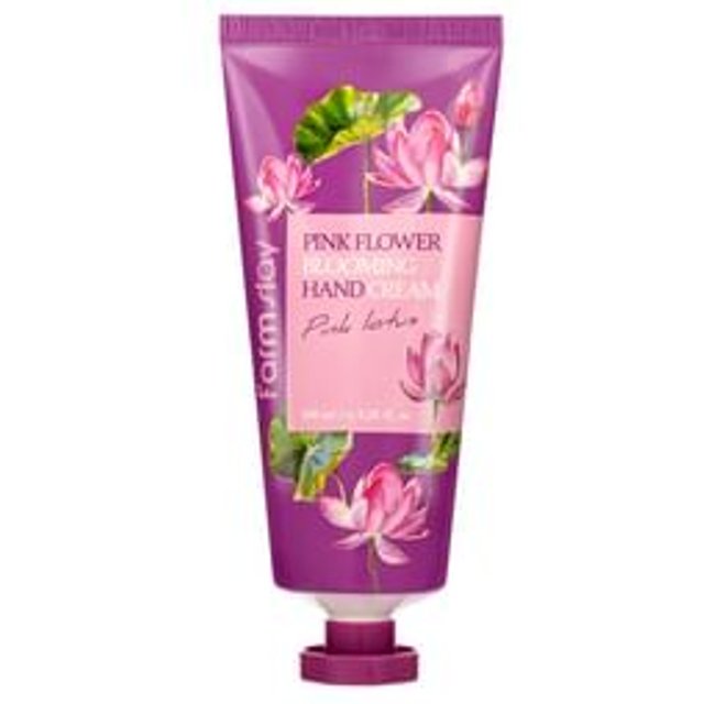 Farmstay - Pink Flower Blooming Hand Cream - 4 Types Pink Lotus