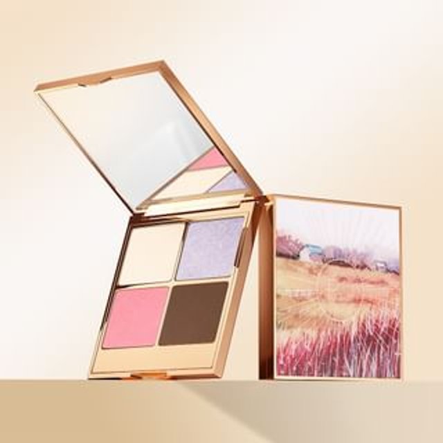 Pudaier - Pearlescent 4-Color Contouring Palette - 4 Types 01# Morning Tea - 17g