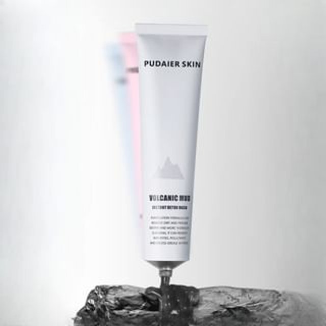 Pudaier - Cleansing Mud Mask - 3 Types Pink - 100g
