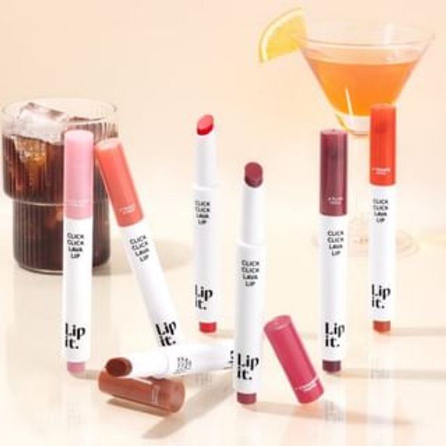 Lipit - Click Click Lava Lip 01 Rose Honey Pudding