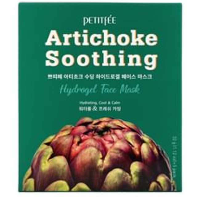 PETITFEE - Artichoke Soothing Hydrogel Face Mask Set 32g x 5 sheets