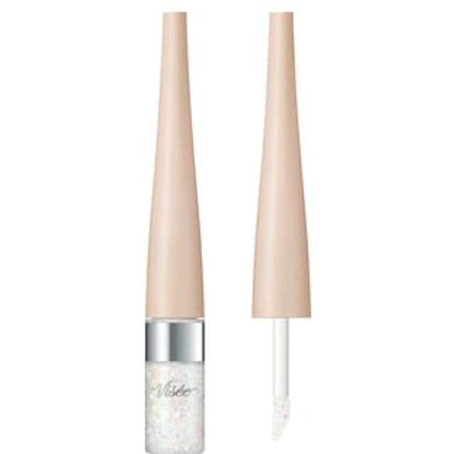 Kose - Visee 3D Glitter Eye Liquid WT-1 White