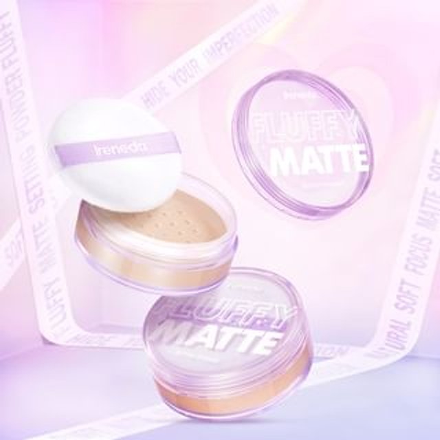 IRENEDA - Fluffy Matte Setting Powder - 3 Colors SP01 Light - 6.5g