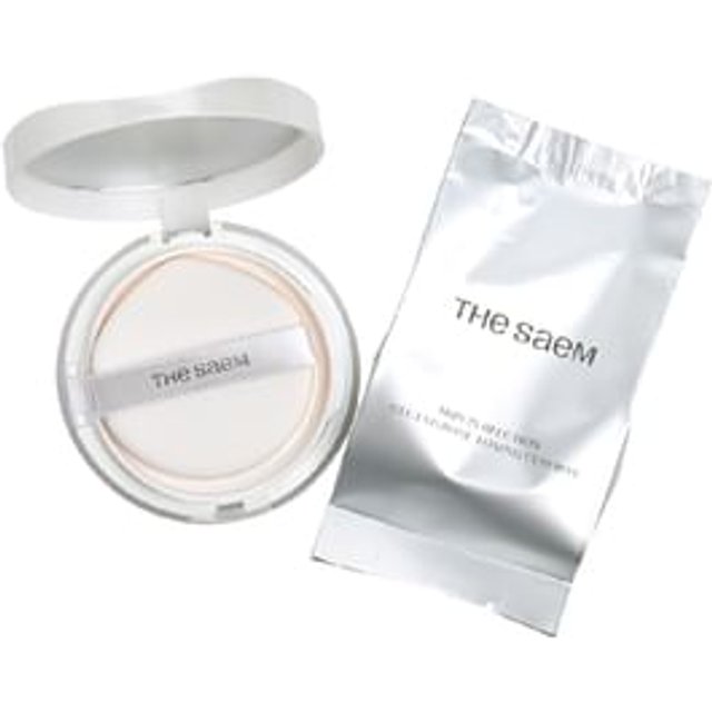 The Saem - Skin Perfection Glutathione Toning Cushion Set - 5 Colors #21C Petal Beige