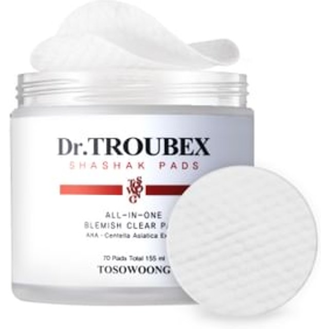 TOSOWOONG - Dr. Troubex Blemish Pads 70pcs 155ml