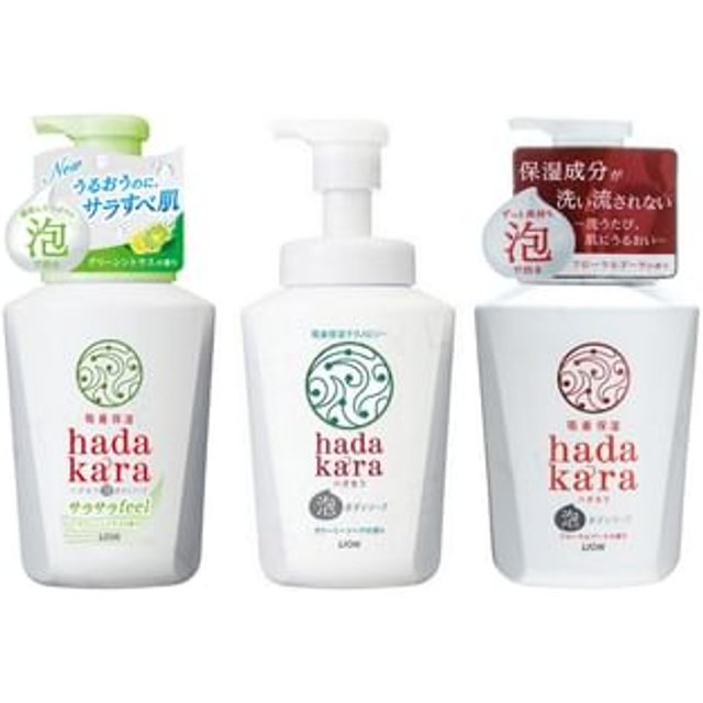 LION - Hadakara Foam Body Soap Smooth Feel - 530ml