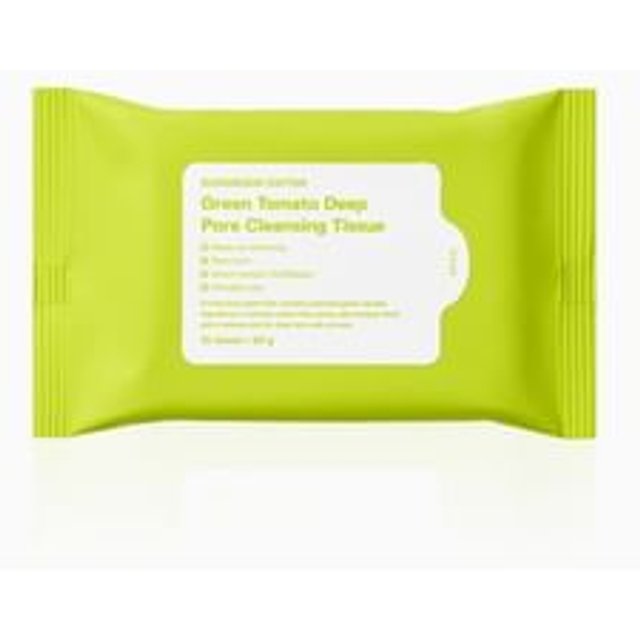 SUNGBOON EDITOR - Green Tomato Deep Pore Cleansing Tissue 10 sheets