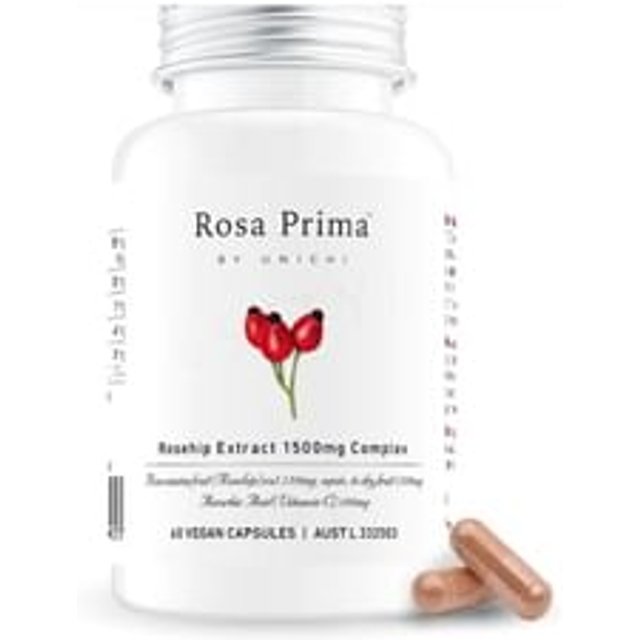 Rosehip Extract 1500mg Complex 60 Vegan Capsules