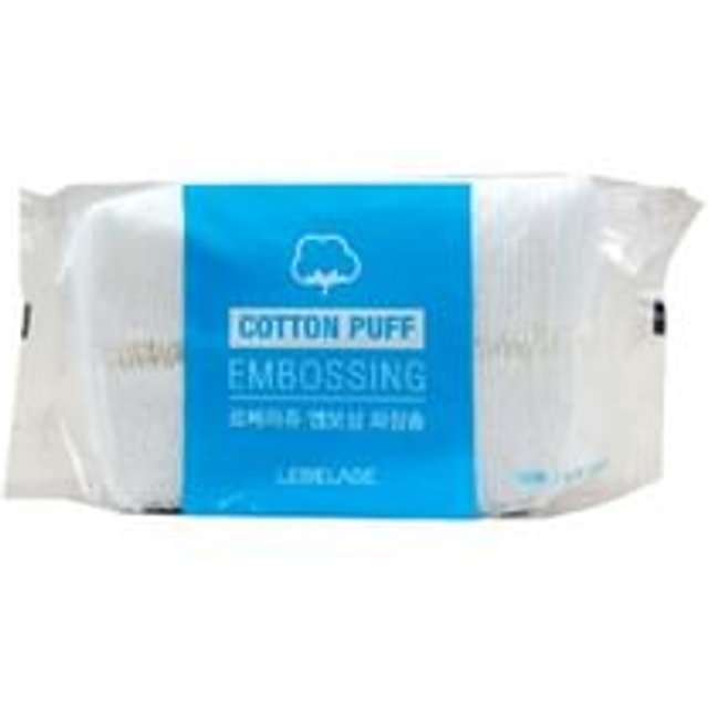 LEBELAGE - Embossing Cotton Puff 100 pcs