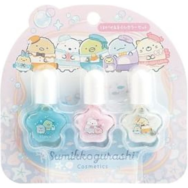 San-X - Sumikko Gurashi Nail Color Set A 3 pcs