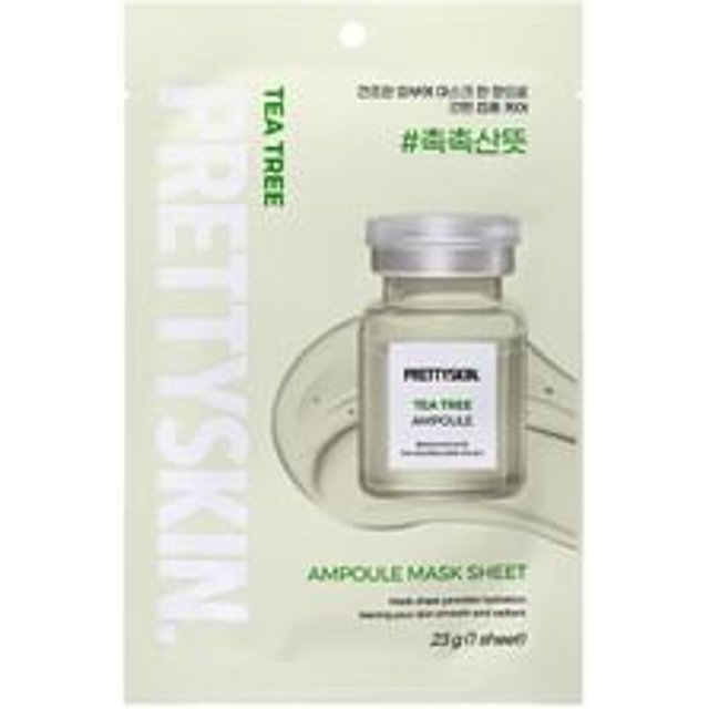 Pretty skin - Ampoule Mask Sheet - 5 Types Tea Tree