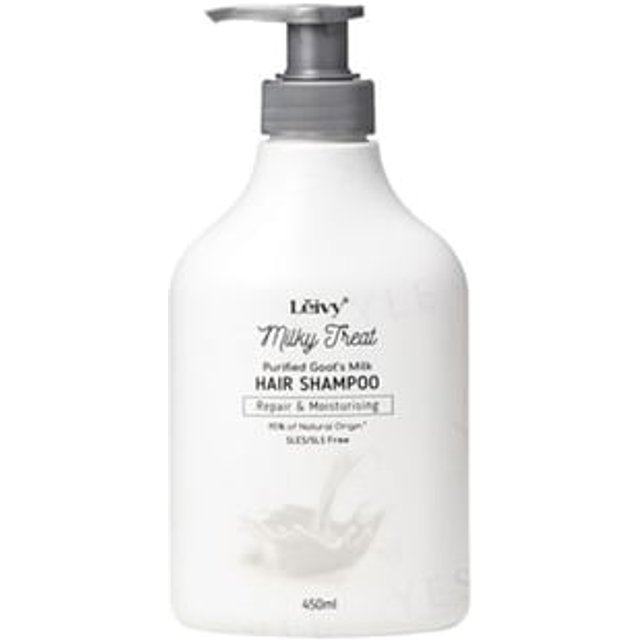 Leivy Naturally - Leivy Milky Treat Purified Goat's Milk Hair Shampoo 450ml