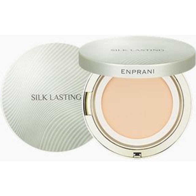 ENPRANI - Silk Lasting Cover Big Pact - 2 Colors #21 Light Beige