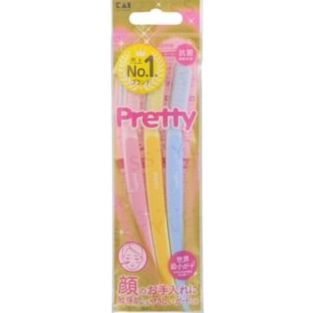 KAI - Pretty Sensitive Skin Face L Razor 3 pcs