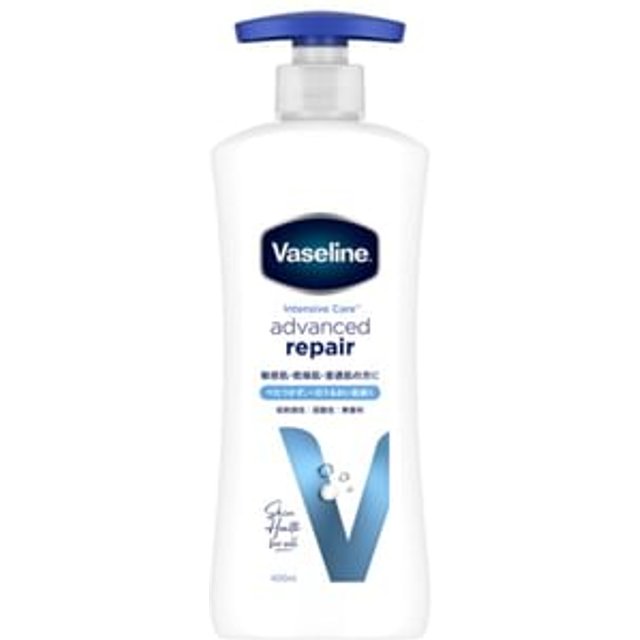 Vaseline Japan - Intensive Care Advanced Repair Body Lotion Fragrance Free - 400ml