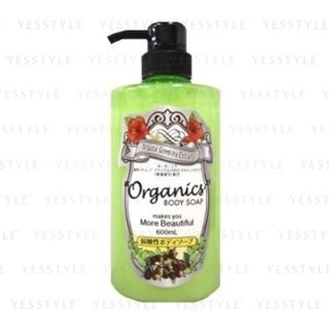 JUN COSMETIC - Organic Green Tea Body Soap 600ml