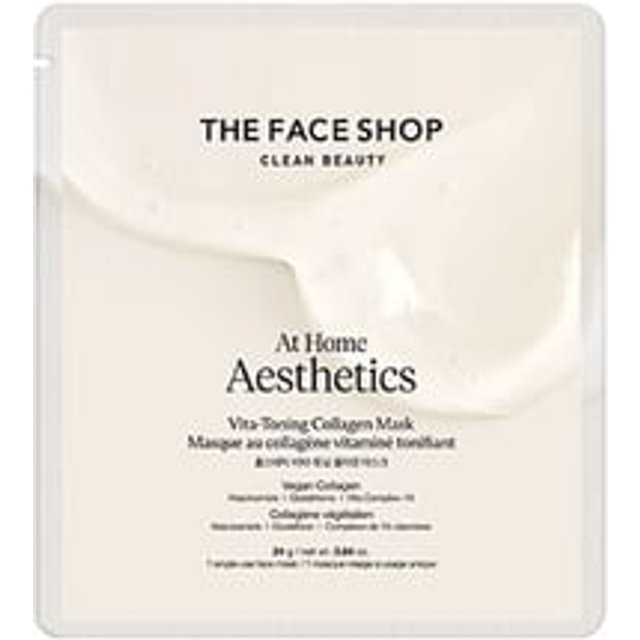 THE FACE SHOP - At Home Aesthetics Mask Sheet - 4 Types Vita-Toning Collagen