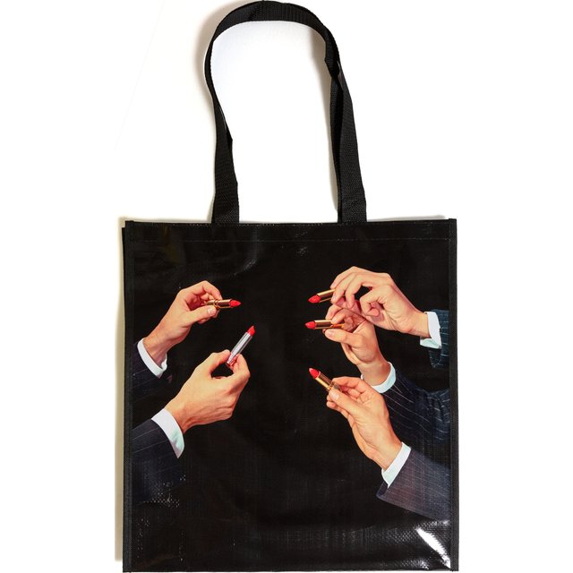 Tiny Bag Toiletpaper Mini Lipsticks Black Tasche