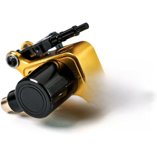 DM V6 Shrapnel Rotary Tattoo Machine Adjustable Stroke 2.5-5mm Japan Coreless Powerful Motor Tattoo Gun For Permanent Makeup