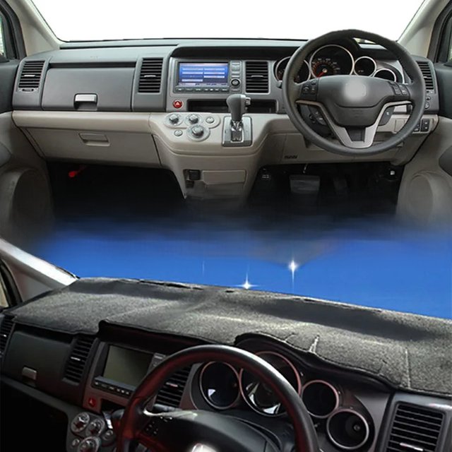 For Honda Crossroad G2 RT1/2/3/4 2007-2010 Dashmat Dashboard Cover Instrument Panel Sunscreen Pad Anti-Dirt Proof Ornaments
