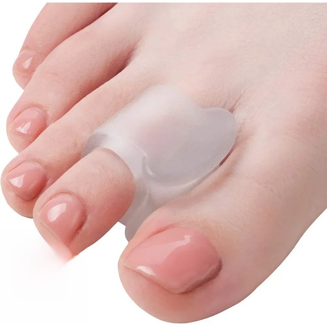 1 Pair Toe Separator Correction Pad Foot Care Tool Toe Separators Toe Silicone Bunion Guard Foot Care Orthopedic Finger