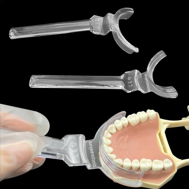 1pcs T-Shape Mouth Opener Dental Lip Cheek Retractor For Photography Dentist Orthodontic Mouth Spreader Expander Teeth Whitening