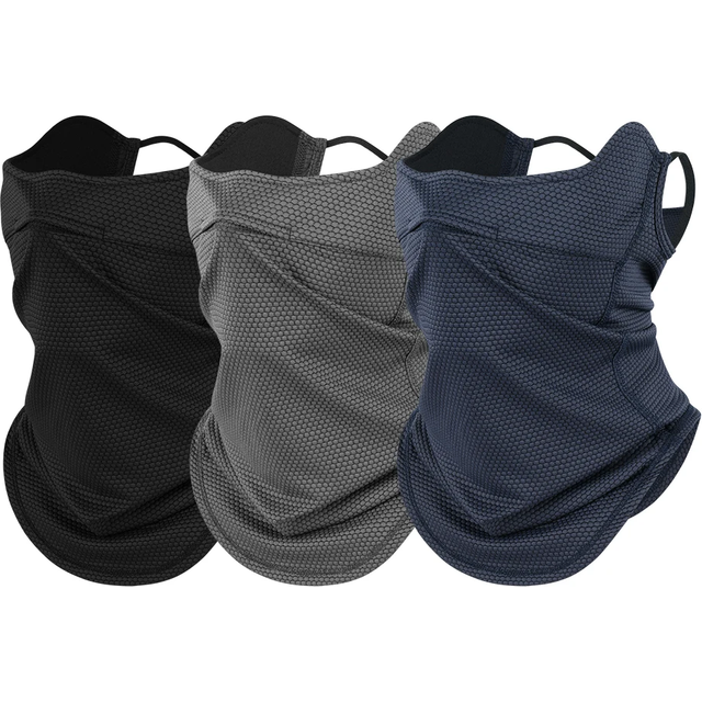 Quick-drying Bandana Tube Scarf Summer Cool Sun Protection Face Mask Neck Gaiter Cover for Sports Cycling Hiking Camping Running