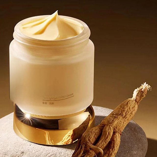 Chinese Ginseng Face Cream Anti-wrinkle Moisturizing Smoothing Ginseng Serum Anti Aging Reduce Fine Lines Moisturizer Skin Care