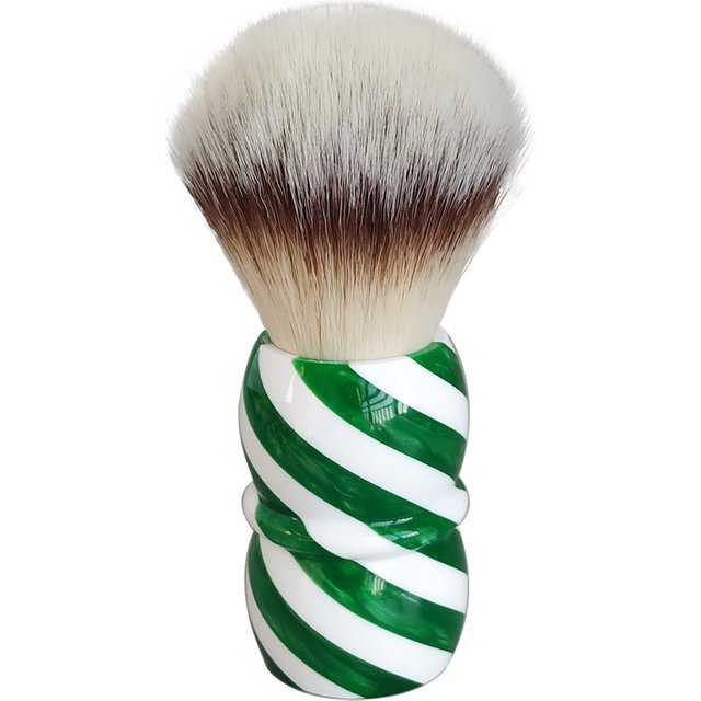 Dscosmetic Green Wave A2S Soft Synthetic Hair Shaving Brush for Man Wet Shaving