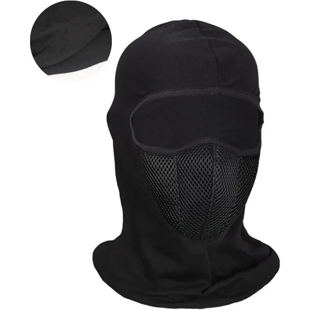 Unisex Outdoor Thermal Face Mask – Wind-Resistant Balaclava with Anti-Pollution Layer & Moisture Control