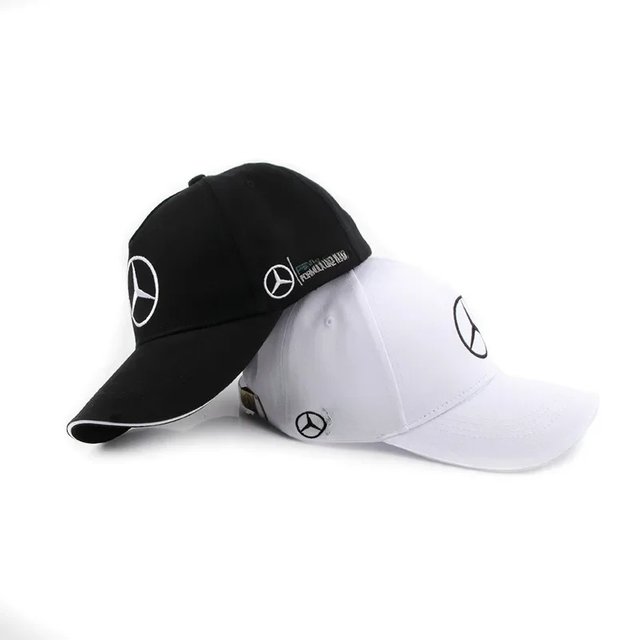 Car Baseball Cap Spring And Autumn Outdoor Adjustable Casual Hats Sunscreen Hat For Mercedes Benz W212 W213 W205 W177 W247 W176