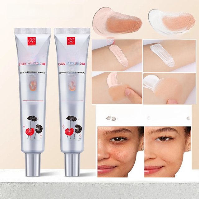 CC Cream Waterproof Moisturizing Correcting Anti-sweat Makeup Before Concealer Lasting Women Makeup Protect Skin Makeup