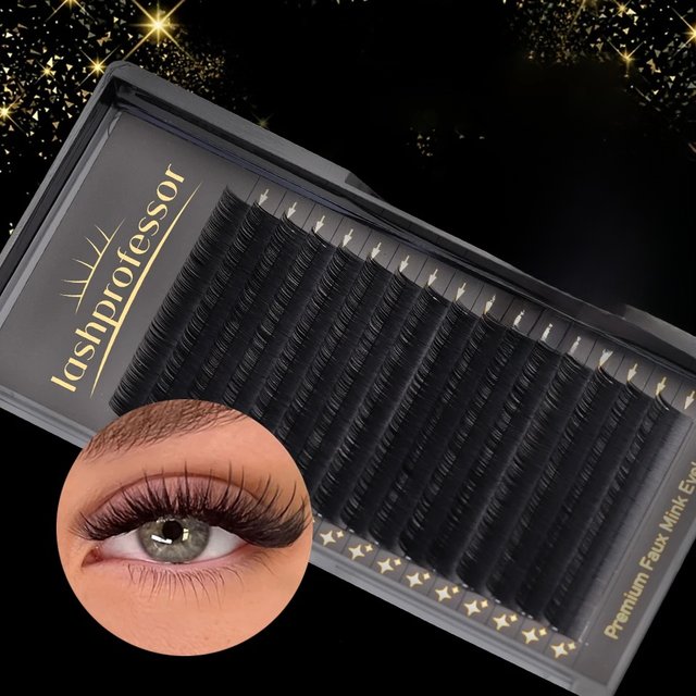 Lashprofessor 16Rows High Quality Matte Black Volume Cashmere Lashes C CC D DD Individual Eyelash Extensions Makeup Cilios