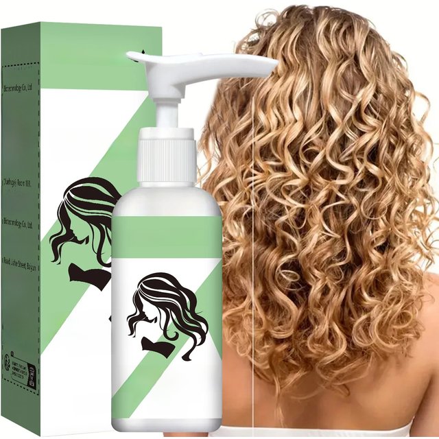 Curly Hair Cream Moisturizing Curly Hair Elasticity Styling Curly Hair Elasticity Conditioner Neutral Suitable for All Hair Types
