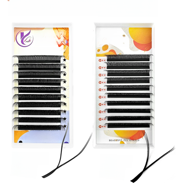 LAKANAKU Y Lashes Extensions Cilia and Brazilian Volume YY Russian Eyelash Volume Brasileiro Y Makeup Wholesale Cilios