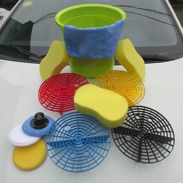 Car Wash Shop Filter Screen Vehicle Wash Bucket Sand and Stone Filter Net Automotive Beauty Tools Cleaning Products