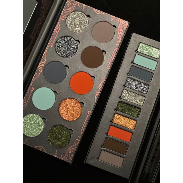 Shellwe Makeup · X Ghoul Co Branded Series Nocturnal Flame Night Flame Eye Shadow Disk Chameleon Gothic Eyeshadow