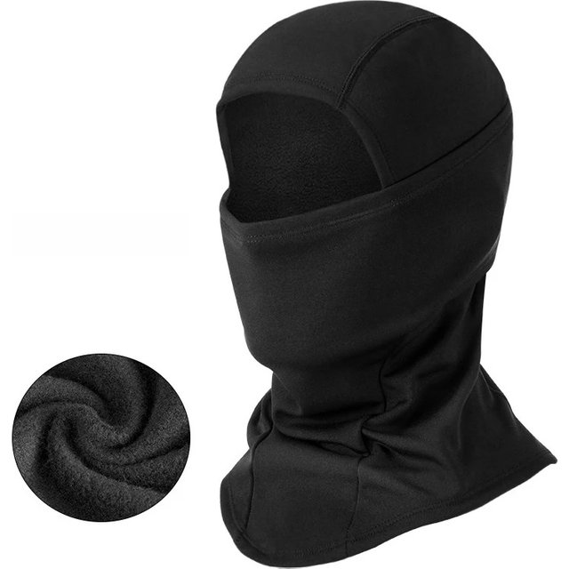 ROCKBROS Full Face Mask Warm Winter Scarf Balaclava Helmet Liner Fishing Skiing Hiking Bike Mask Windproof Breathable Headgear