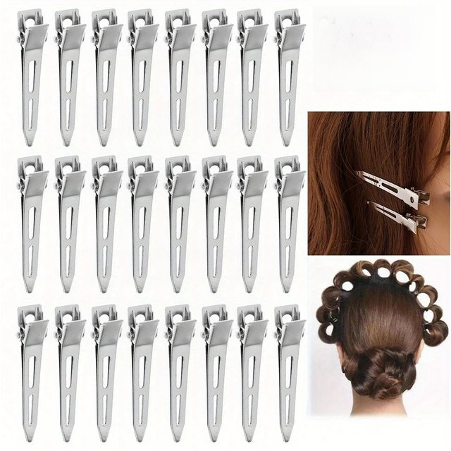24pcstProfessional Ladies Salon Fixed hair No Bend hair Pin Curl Hairclip Makeup No Crease Hair Clip Hairdressing Styling Tool