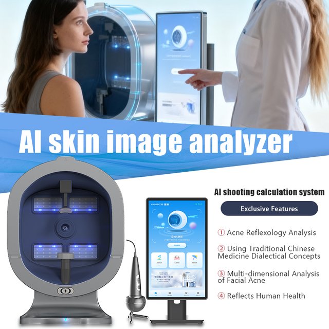 Professional 3D Facial X5 Camera Scanner UV Skin and Hair Analysis Measuring Machine Digital Facial Scanner Skin Analyzer