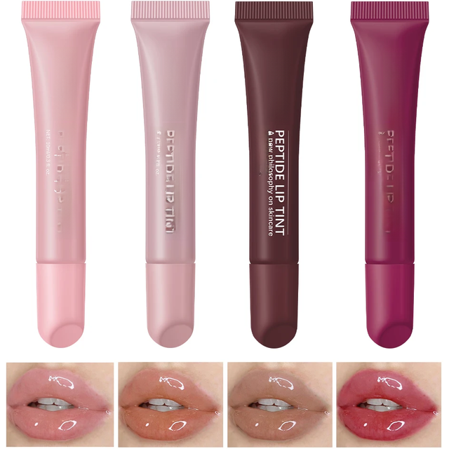 Mirror Lip Glaze Moisturizes Jelly Lip Enrichment Oil Lasting Water Light Glass Lip Oil Remove Line Lip Protection Serum