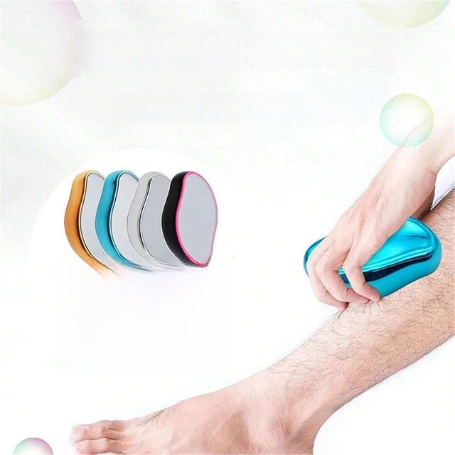 1pc nano epilator-crystal epilator and exfoliating tool, suitable for men and women, facial hair epilator