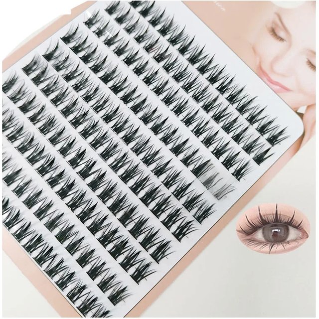 High Quality DIV Makeup 160 Clusters False Eyelash Extension