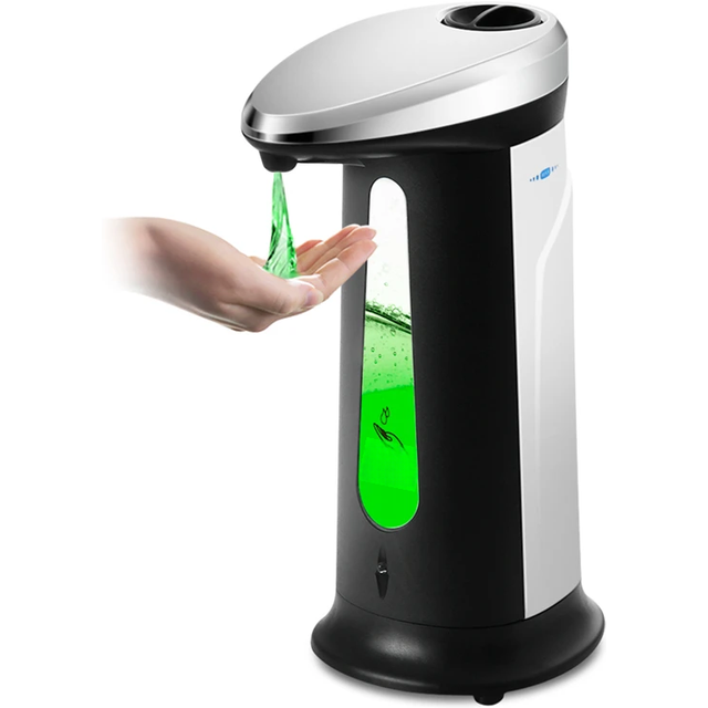 400ml Liquid Soap Dispensers Automatic ABS Intelligent Touchless Sensor Induction Hand Washer For Bathroom Kitchen Dispenser