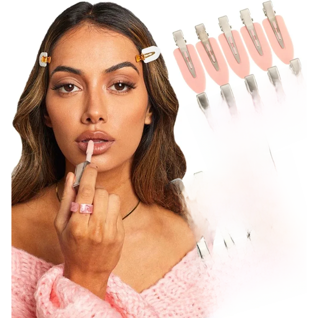 10pcs/set No Bend Seamless Hair Clips Side Bangs Barrette Makeup Washing Face Accessories Women Girls Styling Hairpins