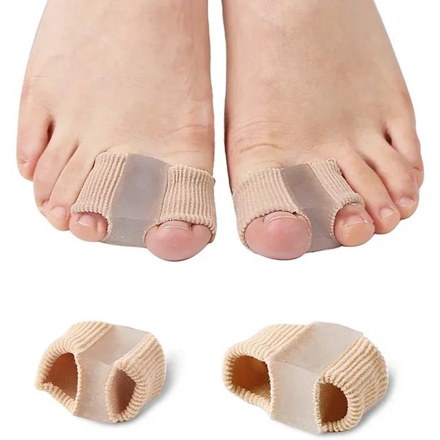 1/2Pcs Silicone Toe Spreader Separator Bunion Hallux Valgus Corrector Thumb Finger Correction Straightener Foot Care Tool